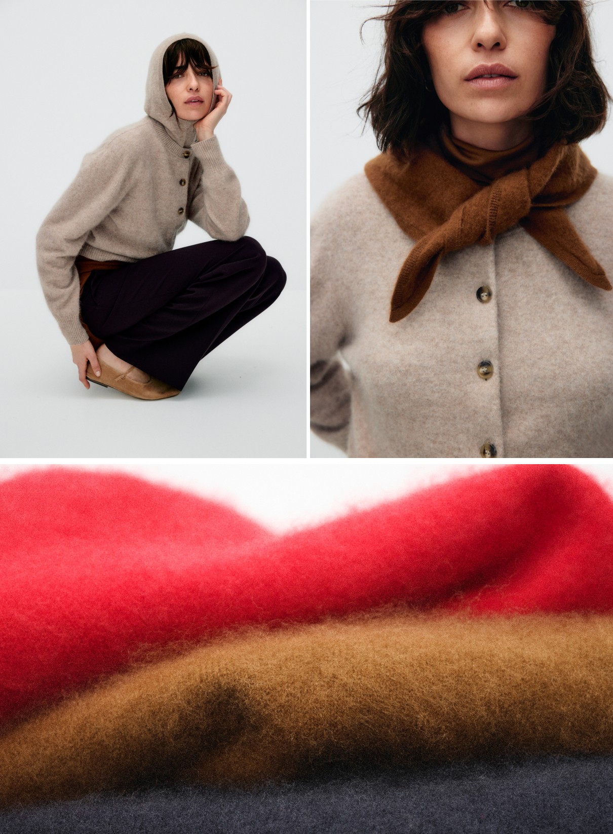 Nainen MQ Marqetin Premium Knits -neuleissa.