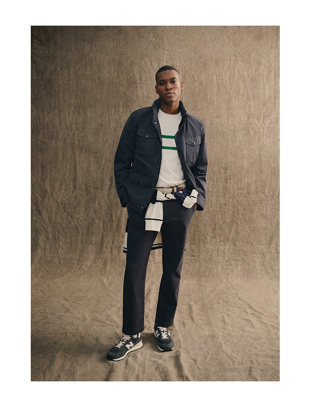 Herre med tøj fra mærket Bondelid.