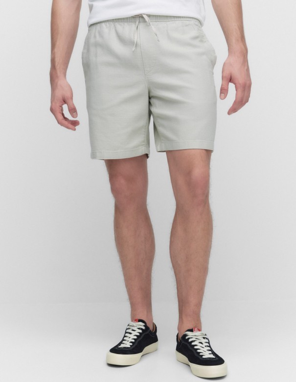 Miesten valkoiset shortsit
