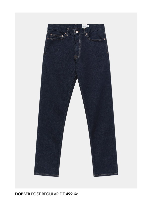 Tummansiniset farkut miehille.