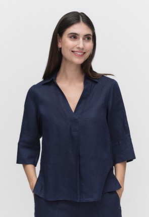 Lill blouse navy