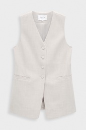 Franka waistcoat BEIGE MELANGE