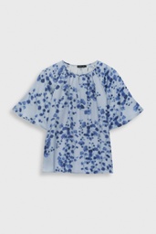 Greta blouse BLUE PRINT