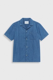 Klark denim ss shirt MEDIUM BLUE