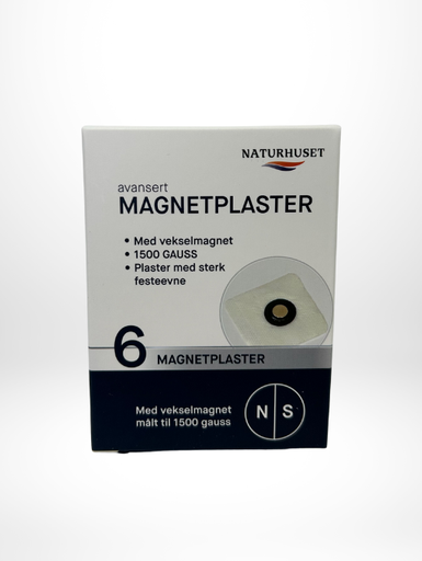Magnetplaster 1500 gauss - 6 stk