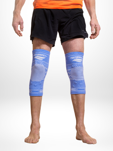 Knebandasje med magnet (1 par)