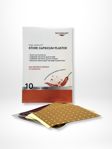 Smerteplaster STORT - 10 plaster