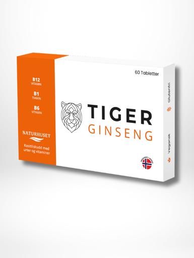 TigerGinseng - 60 tabletter TigerGinseng - 60 tabletter