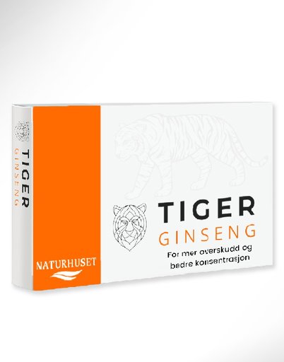 TigerGinseng - 60 tabletter
