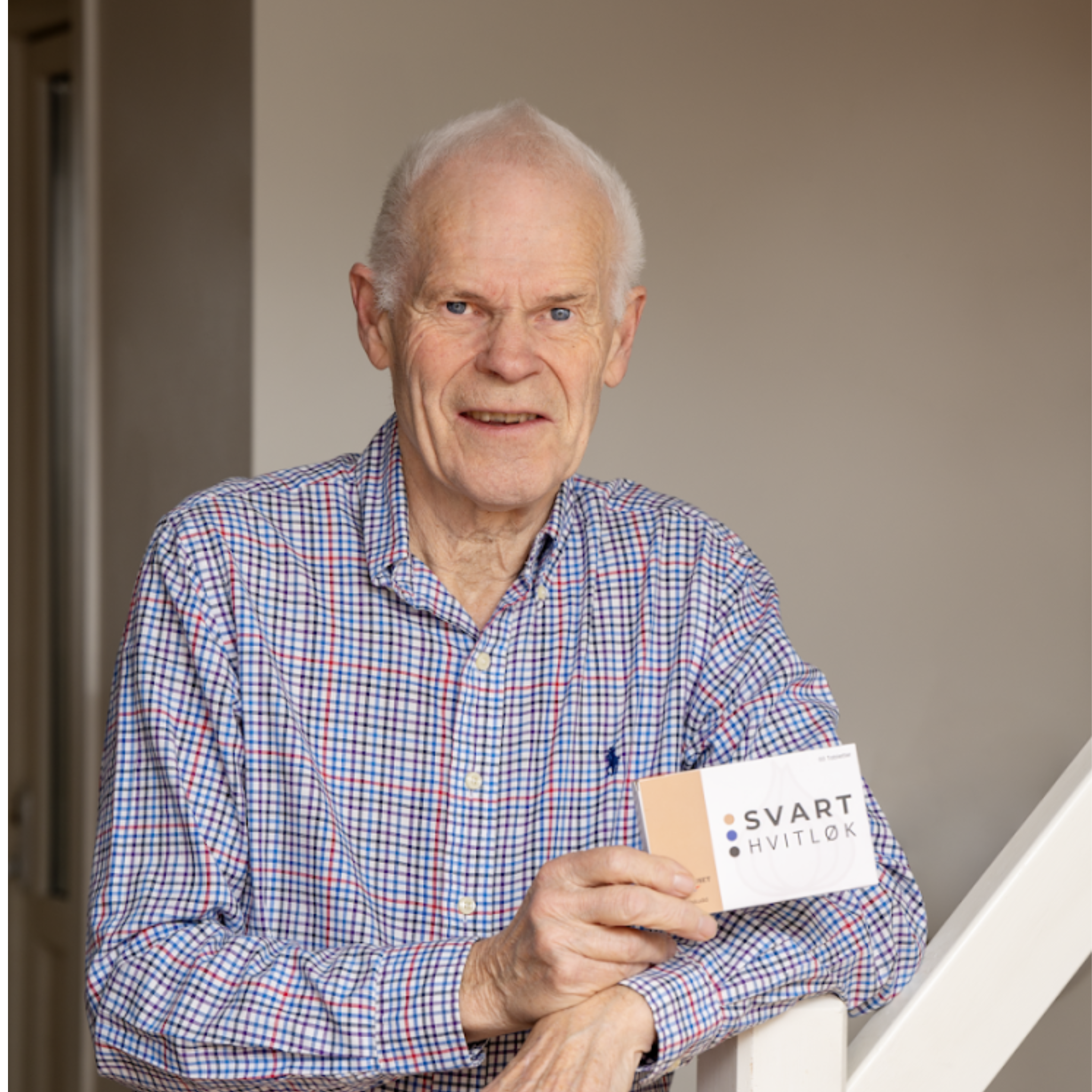 Bilde av Arne (75) fornøyd kunde av Svart Hvitløk
