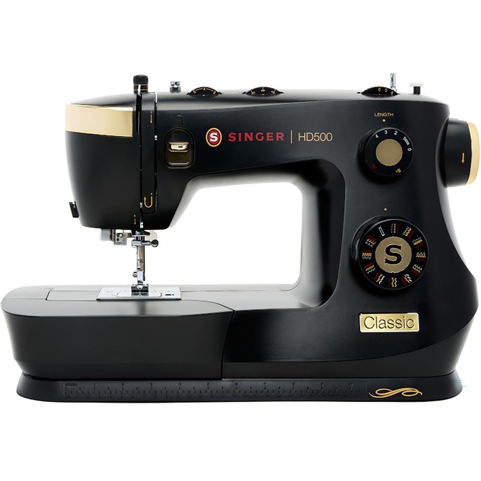 Singer HD500 Classic symaskin – svart och guld Singer HD500 Classic symaskin – svart och guld