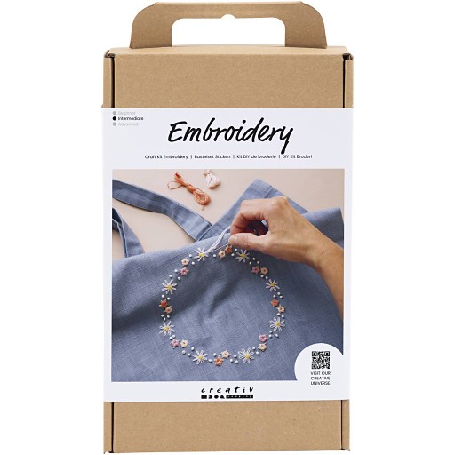 DIY Broderi på tygkasse