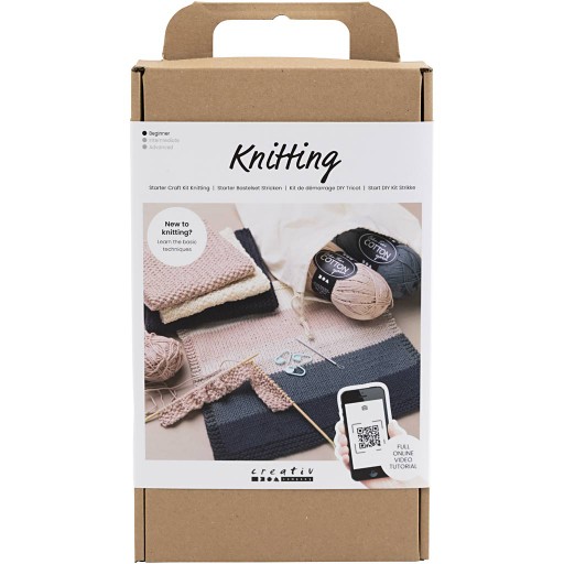 DIY startkit Stickning
