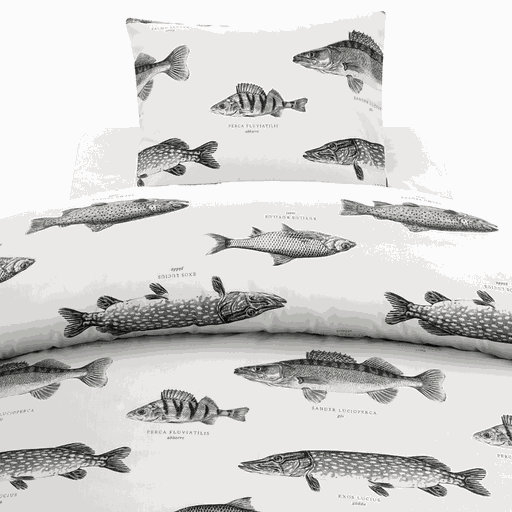 Bäddset Fiske