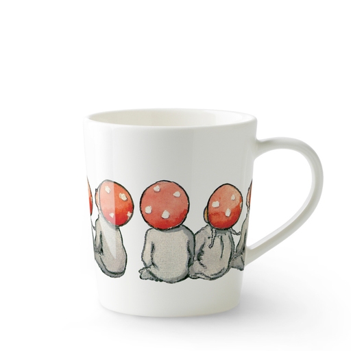 Elsa Beskow Mugg 40 cl Tomtebobarnen
