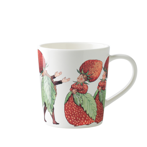 Elsa Beskow Mugg 40 cl Jordgubbsfamiljen