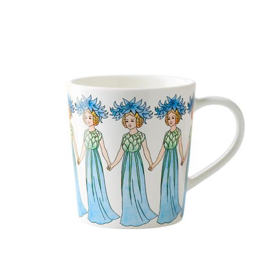 Elsa Beskow Mugg 40 cl Blåklint