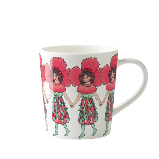 Elsa Beskow Mugg 40 cl Vallmo