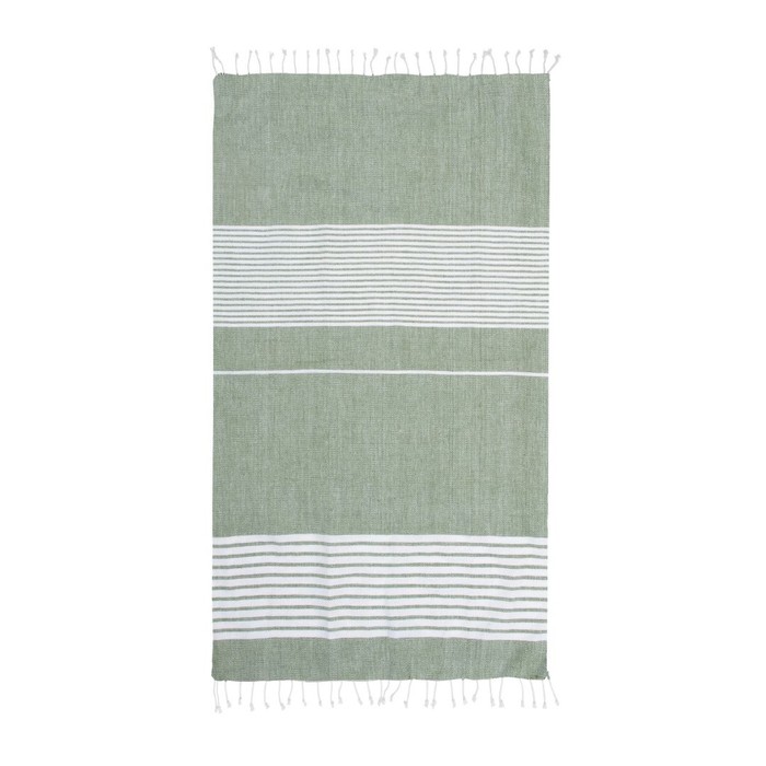 Ella hamam Handduk 145x250cm Grön
