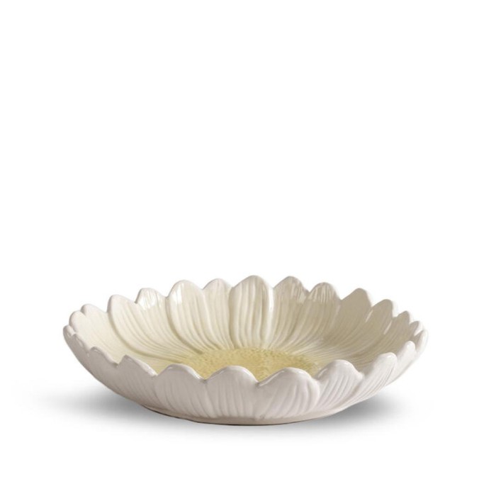 Fat Dagny, djupt. Ø27cm Vit