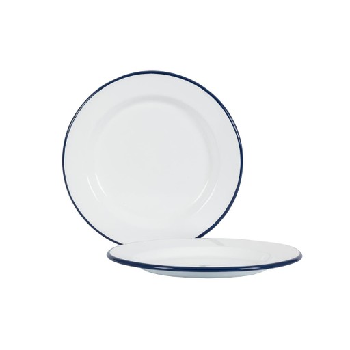 Emaljerad Tallrik 24 cm