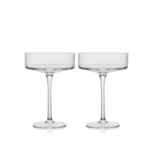 York Champagne coupe 2- pack
