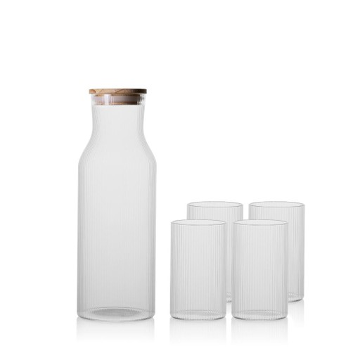 York karaff glas 5-pack