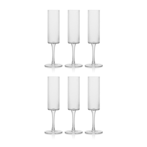 York champagne glas 6-pack