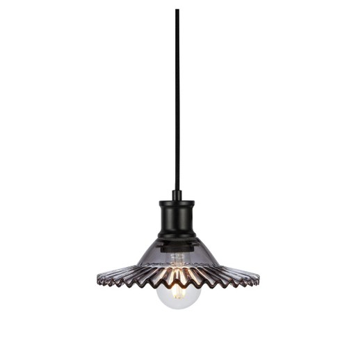 Fönsterlampa Novia, grå