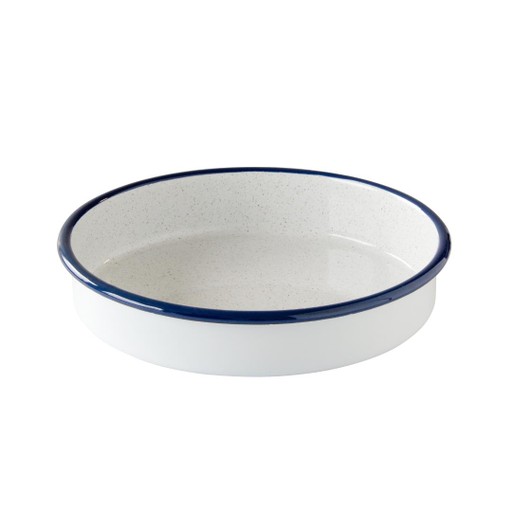Emaljerad rund ungsform ø24 cm