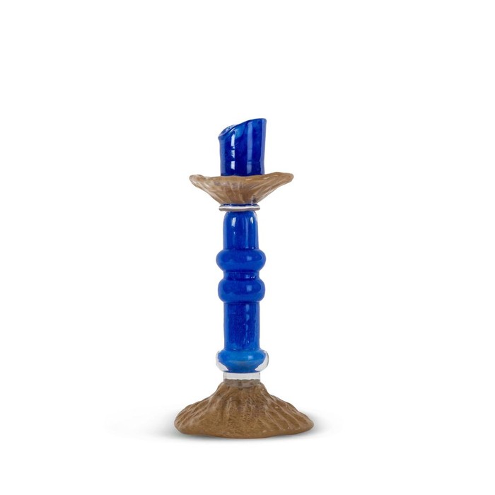 Ljusstake Lara M Blå