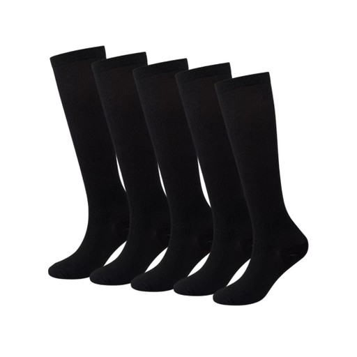 Mångsidig Stödstrumpa 5-pack Mångsidig Stödstrumpa 5-pack Svart