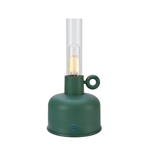 Bordslampa Astrid, uppladdningsbar Mörkgrön