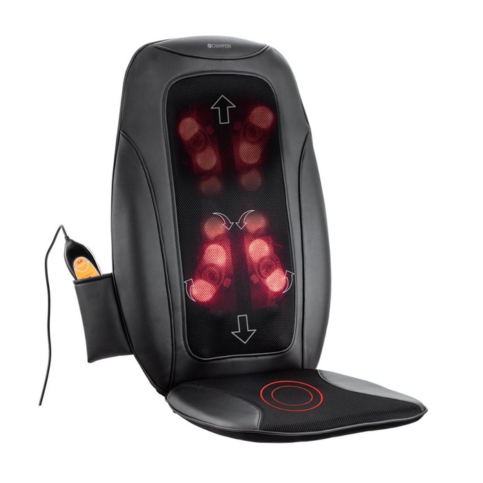 Massagedyna 3D Infraröd Värme 3-Zon MD210 Svart