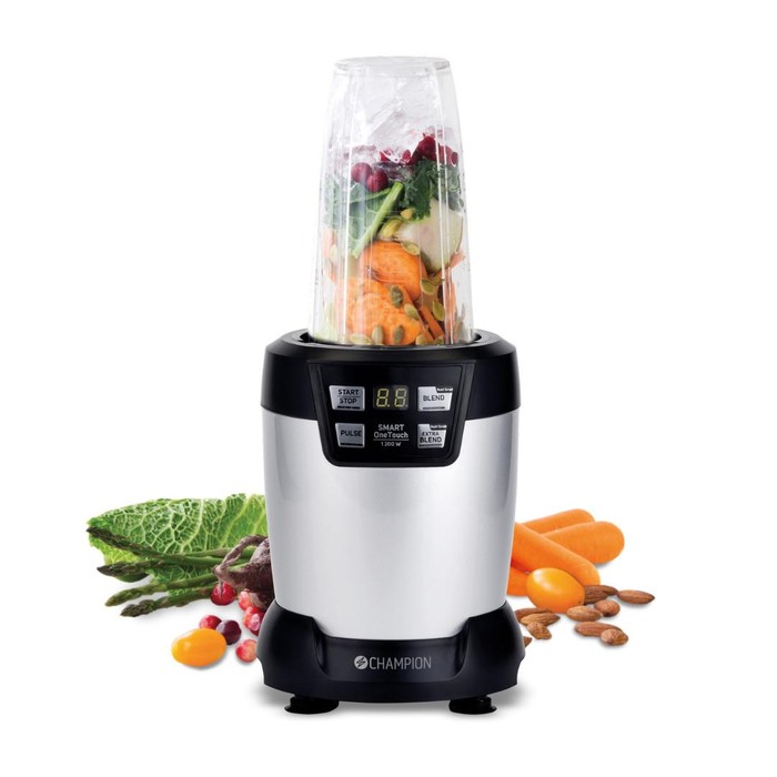 Nutrition Blender Pro Digital 1200W NB500 Svart/Silver