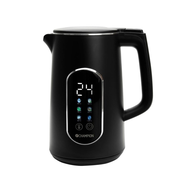 Vattenkokare Digital Temp Varmhållning 1,7L VK800 Mattsvart