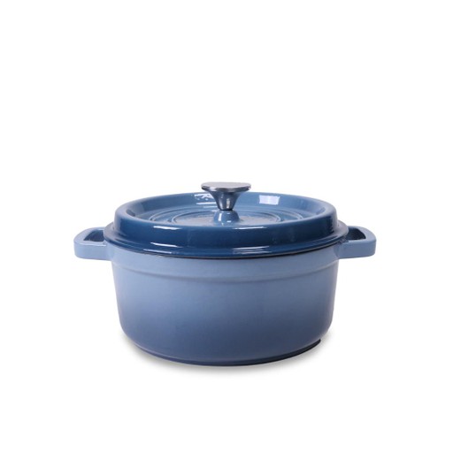 Gjutjärnsgryta Yokama, 4,2 liter  Blå