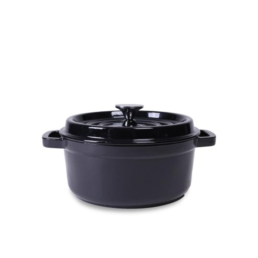 Gjutjärnsgryta Yokama, 4,2 liter  Svart
