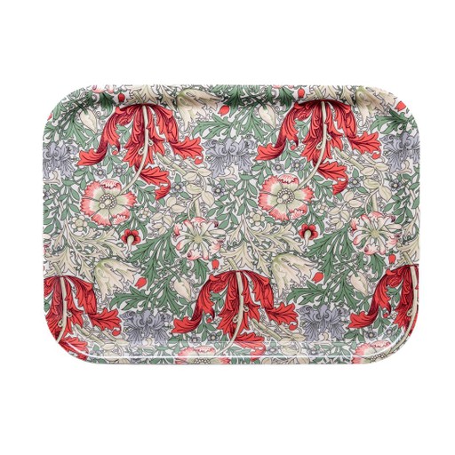 William Morris Compton - Bricka 27x20 cm