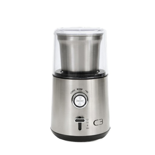 Kaffekvarn Design 85g 200W CG700 Borstad Rostfri stål