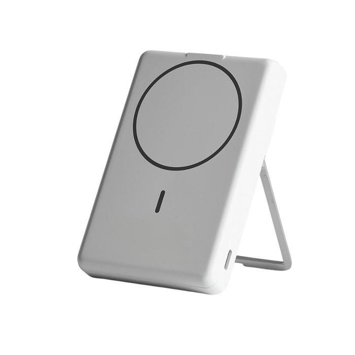 Powerbank med kortfack från Luminé Vit