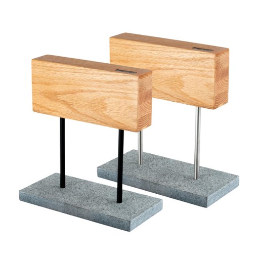 Ett Knivblock magnetisk Oak