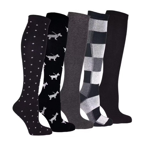 Stödstrumpor Bomull mörkt 5-pack  Stödstrumpor Bomull mörkt 5-pack