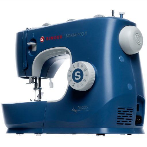 Singer M3335 blå symaskin - 23 sömmar