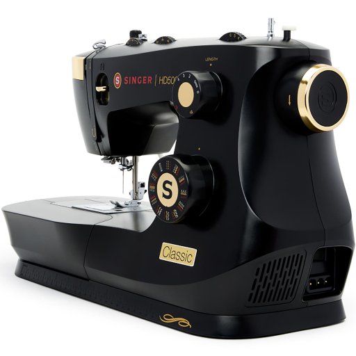Singer HD500 Classic symaskin – svart och guld