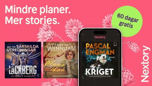 Nextory - prova gratis i 60 dagar