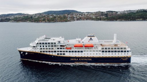 Naturskön kryssning i Norge