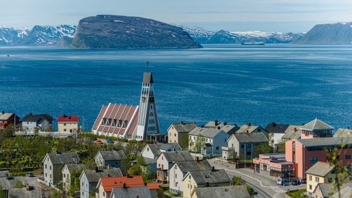 Naturskön kryssning i Norge