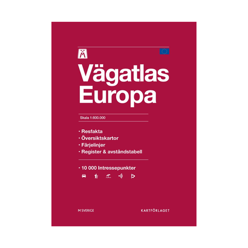 Vägatlas Europa 2024 Vägatlas Europa 2024