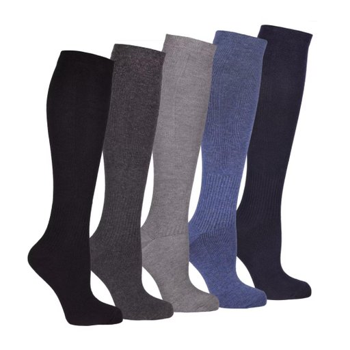 Stödstrumpor Enfärgat 5-pack Stödstrumpor Enfärgat 5-pack